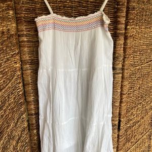 ZARA Kids White Summer Dress
